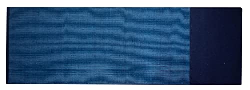 Purpledip Alfombra de yoga de algodón para piso: tejido pesado a mano antideslizante para Yogasana, Pranayam, Surya Namaskar o cualquier ejercicio (12043A)