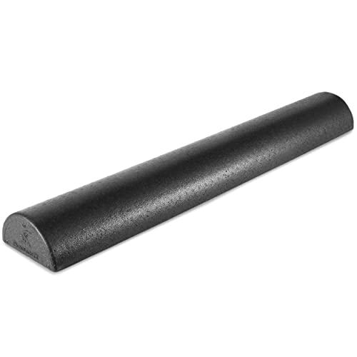 ProsourceFit High Density Half-Round Foam Roller, 36-Inch Length x 3-Inch Diameter